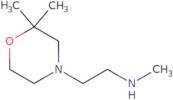 [2-(2,2-Dimethylmorpholin-4-yl)ethyl](methyl)amine