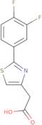 2-[2-(3,4-Difluorophenyl)-1,3-thiazol-4-yl]acetic acid