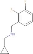 (Cyclopropylmethyl)[(2,3-difluorophenyl)methyl]amine