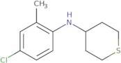 N-(4-Chloro-2-methylphenyl)thian-4-amine