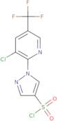 1-[3-Chloro-5-(trifluoromethyl)pyridin-2-yl]-1H-pyrazole-4-sulfonyl chloride