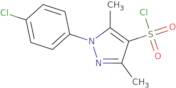 1-(4-Chlorophenyl)-3,5-dimethyl-1H-pyrazole-4-sulfonyl chloride