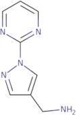 [1-(Pyrimidin-2-yl)-1H-pyrazol-4-yl]methanamine