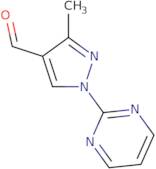 3-Methyl-1-pyrimidin-2-ylpyrazole-4-carbaldehyde