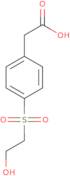 2-[4-(2-Hydroxyethanesulfonyl)phenyl]acetic acid