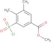 Methyl 3-(chlorosulfonyl)-4,5-dimethylbenzoate