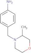 4-[(3-Methylmorpholin-4-yl)methyl]aniline