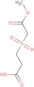 3-(2-Methoxy-2-oxoethanesulfonyl)propanoic acid