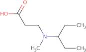 3-[Methyl(pentan-3-yl)amino]propanoic acid