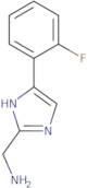 (4-(2-Fluorophenyl)-1H-imidazol-2-yl)methanamine