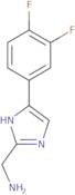 (4-(3,4-Difluorophenyl)-1H-imidazol-2-yl)methanamine