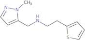 N-[(2-Methylpyrazol-3-yl)methyl]-2-thiophen-2-ylethanamine