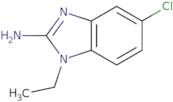 5-chloro-1-ethyl-1H-1,3-benzodiazol-2-amine