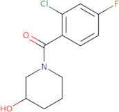 1-(2-Chloro-4-fluorobenzoyl)piperidin-3-ol