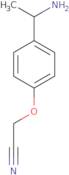 2-[4-(1-Aminoethyl)phenoxy]acetonitrile