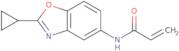 N-(2-Cyclopropylbenzo[D]oxazol-5-yl)acrylamide
