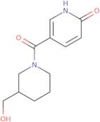 (3-(Hydroxymethyl)piperidin-1-yl)(6-hydroxypyridin-3-yl)methanone