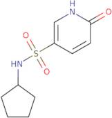 N-Cyclopentyl-6-oxo-1H-pyridine-3-sulfonamide
