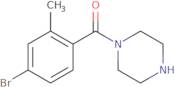 1-(4-Bromo-2-methylbenzoyl)piperazine
