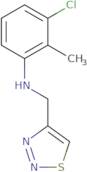 3-Chloro-2-methyl-N-(1,2,3-thiadiazol-4-ylmethyl)aniline