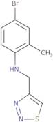 4-Bromo-2-methyl-N-(1,2,3-thiadiazol-4-ylmethyl)aniline