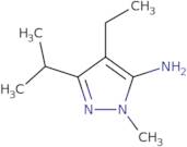 4-Ethyl-1-methyl-3-(propan-2-yl)-1H-pyrazol-5-amine