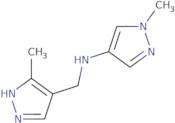 1-Methyl-N-[(3-methyl-1H-pyrazol-4-yl)methyl]-1H-pyrazol-4-amine