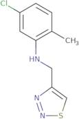 5-Chloro-2-methyl-N-(1,2,3-thiadiazol-4-ylmethyl)aniline