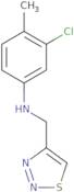 3-Chloro-4-methyl-N-(1,2,3-thiadiazol-4-ylmethyl)aniline