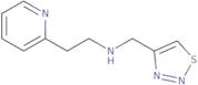 [2-(Pyridin-2-yl)ethyl](1,2,3-thiadiazol-4-ylmethyl)amine