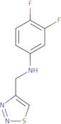 3,4-Difluoro-N-(1,2,3-thiadiazol-4-ylmethyl)aniline