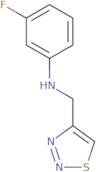 3-Fluoro-N-(1,2,3-thiadiazol-4-ylmethyl)aniline