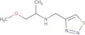 1-Methoxy-N-(thiadiazol-4-ylmethyl)propan-2-amine