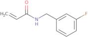 N-[(3-Fluorophenyl)methyl]prop-2-enamide