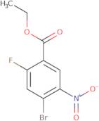 Ethyl 4-bromo-2-fluoro-5-nitrobenzoate