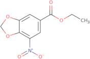 Ethyl 7-nitro-1,3-dioxaindane-5-carboxylate