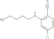 4-Chloro-2-(pentylamino)benzonitrile