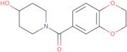 (2,3-Dihydro-benzo[1,4]dioxin-6-yl)-(4-hydroxy-piperidin-1-yl)-methanone