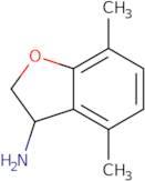 4,7-Dimethyl-2,3-dihydro-1-benzofuran-3-amine