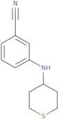 3-((Tetrahydro-2H-thiopyran-4-yl)amino)benzonitrile