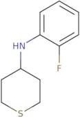 N-(2-Fluorophenyl)thian-4-amine