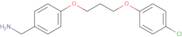 {4-[3-(4-Chlorophenoxy)propoxy]phenyl}methanamine