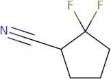 2,2-Difluorocyclopentane-1-carbonitrile