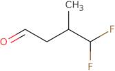 4,4-Difluoro-3-methylbutanal