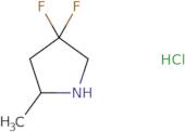 4,4-Difluoro-2-methylpyrrolidine hydrochloride