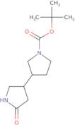 tert-Butyl 3-(5-oxopyrrolidin-3-yl)pyrrolidine-1-carboxylate