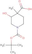 1-(Tert-Butoxycarbonyl)-3-Hydroxy-4-Methylpiperidine-4-Carboxylic Acid
