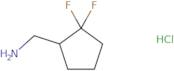 (2,2-Difluorocyclopentyl)methanamine hydrochloride