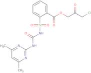 3-Chloro-2-oxopropyl 2-({[(4,6-dimethylpyrimidin-2-yl)carbamoyl]amino}sulfonyl)benzoate