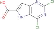 2,4-Dichloro-5H-pyrrolo[3,2-d]pyrimidine-6-carboxylic acid